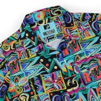 RSVLTS Panama City Beach Women's KUNUFLEX Short Sleeve Shirt in Multicolor — detail 7
