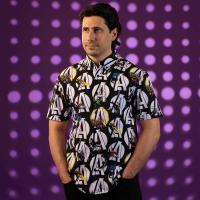 RSVLTS A Is for Avengers KUNUFLEX Short Sleeve Shirt in Black — detail 2
