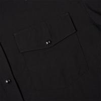 RSVLTS Fright This Way Roper Short Sleeve Shirt in Black — detail 5
