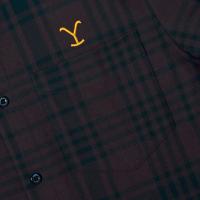 RSVLTS We Don’t Choose the Way BorlandFlex Long Sleeve Flannel (2024 Fit) in Black — detail 5