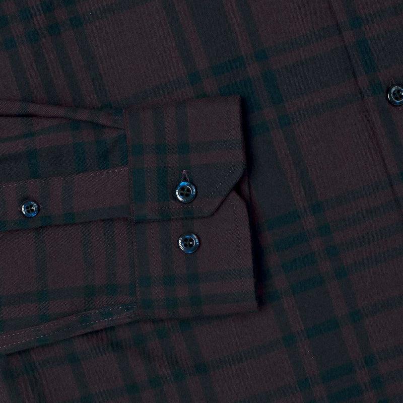 RSVLTS We Don’t Choose the Way BorlandFlex Long Sleeve Flannel (2024 Fit) in Black — detail 6
