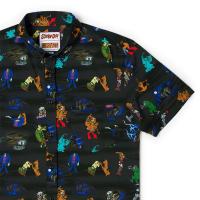 RSVLTS You Meddling Kids KUNUFLEX Short Sleeve Shirt in Black — detail 2