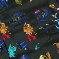 RSVLTS You Meddling Kids KUNUFLEX Short Sleeve Shirt in Black — detail 7