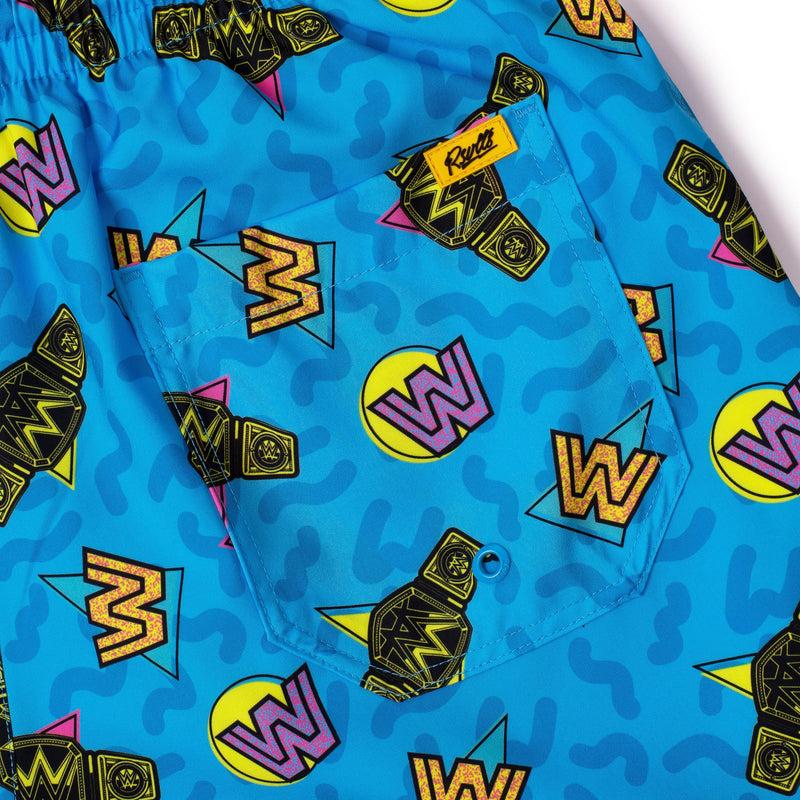 RSVLTS In Your House Hybrid Shorts in Blue — detail 3