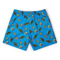 RSVLTS In Your House Hybrid Shorts in Blue — detail 4