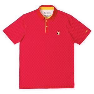 RSVLTS The Short Game All-Day Polo in Red — front view