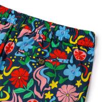 RSVLTS Groovy Garden Bamboo Resort Shorts in Multicolor — detail 5