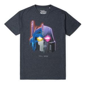 RSVLTS Optimus vs. Megatron Crewneck Tee in Black — front view