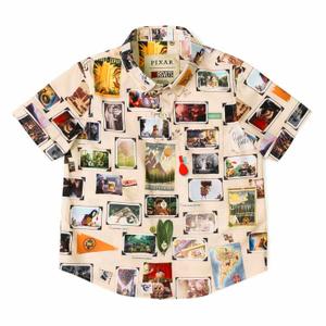 RSVLTS Our Adventure Book Preschool KUNUFLEX Short Sleeve Shirt in Multicolor — front view