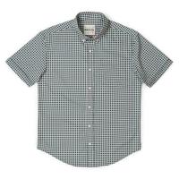 RSVLTS Quantum Quilt KUNUFLEX Short Sleeve Shirt in Green — detail 5