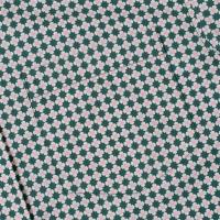 RSVLTS Quantum Quilt KUNUFLEX Short Sleeve Shirt in Green — detail 6