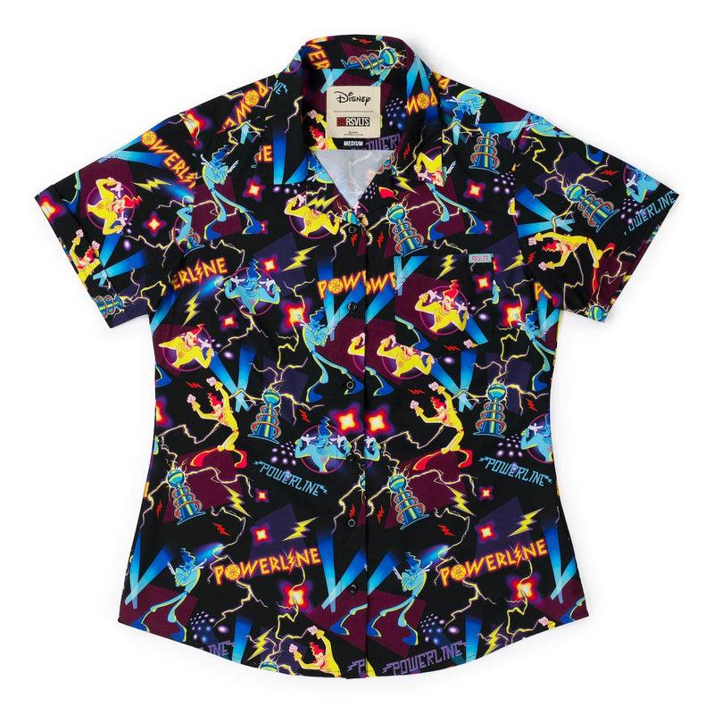 RSVLTS Powerline Women's KUNUFLEX Short Sleeve Shirt in Black — detail 2