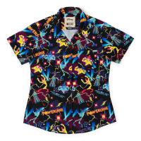 RSVLTS Powerline Women's KUNUFLEX Short Sleeve Shirt in Black — detail 2