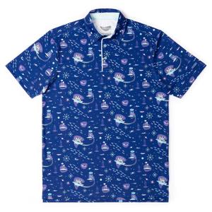 RSVLTS Jet-Setters All-Day Polo — front view