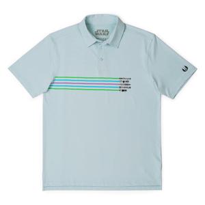 RSVLTS Jedi Stripes All-Day Polo in Blue — front view
