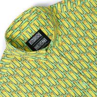 RSVLTS My Best Friend Plank KUNUFLEX Short Sleeve Shirt in Green — detail 4