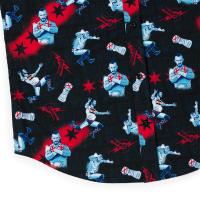 RSVLTS Best in the World KUNUFLEX Short Sleeve Shirt in Black — detail 4