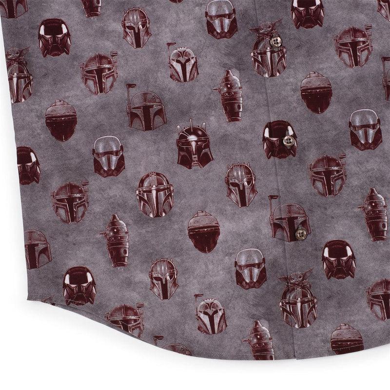 RSVLTS Metal Heads KUNUFLEX Short Sleeve Shirt in Gray — detail 7