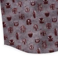 RSVLTS Metal Heads KUNUFLEX Short Sleeve Shirt in Gray — detail 7