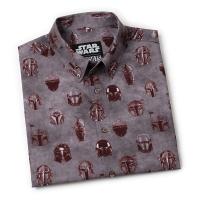 RSVLTS Metal Heads KUNUFLEX Short Sleeve Shirt in Gray — detail 8