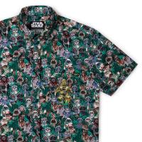 RSVLTS The Golden One KUNUFLEX Short Sleeve Shirt in Multicolor — front view