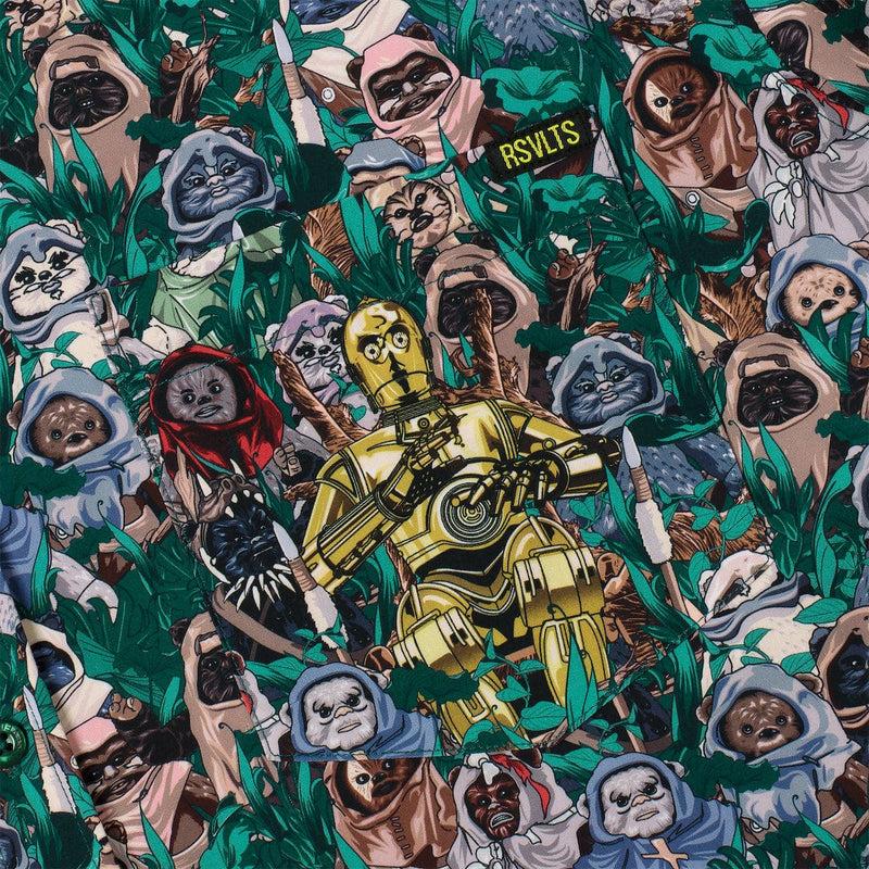 RSVLTS The Golden One KUNUFLEX Short Sleeve Shirt in Multicolor — detail 4