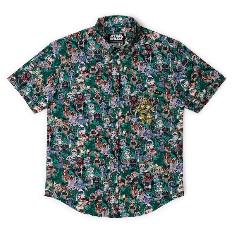 RSVLTS The Golden One KUNUFLEX Short Sleeve Shirt in Multicolor — detail 5