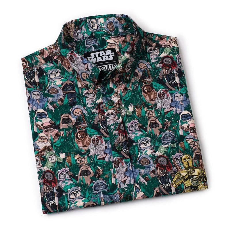 RSVLTS The Golden One KUNUFLEX Short Sleeve Shirt in Multicolor — detail 8