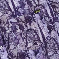 RSVLTS In Bad Company KUNUFLEX Short Sleeve Shirt in Purple — detail 2