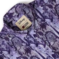 RSVLTS In Bad Company KUNUFLEX Short Sleeve Shirt in Purple — detail 4