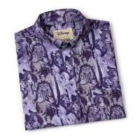 RSVLTS In Bad Company KUNUFLEX Short Sleeve Shirt in Purple — detail 6