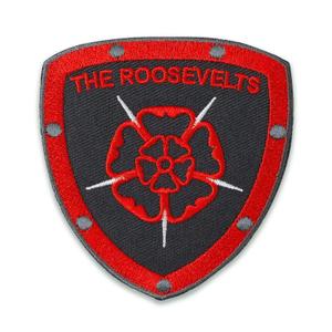 RSVLTS Rose Crest Patch — front view