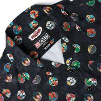 RSVLTS Allies and Archenemies Women's KUNUFLEX Short Sleeve Shirt in Black — detail 6