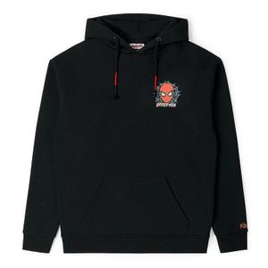 RSVLTS Hey, Neighbor! Classic Hoodie in Black — front view