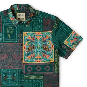 RSVLTS Ocean Tapestry (Multicolor) KUNUFLEX Short Sleeve Shirt — front view