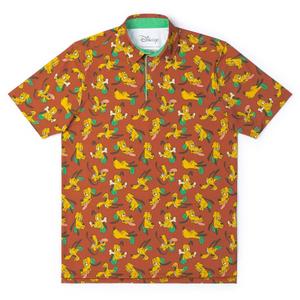RSVLTS Doggone Legend All-Day Polo in Brown — front view
