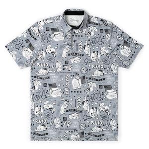 RSVLTS Loyal Since 1930 All-Day Polo in Gray — front view