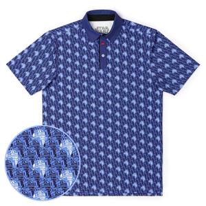 RSVLTS Artoo Army All-Day Polo in Blue — front view