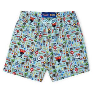 RSVLTS Sonic Essentials Hybrid Shorts in Multicolor — front view