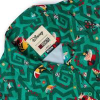 RSVLTS Off with Their Heads! Women's KUNUFLEX Short Sleeve Shirt in Green — detail 3
