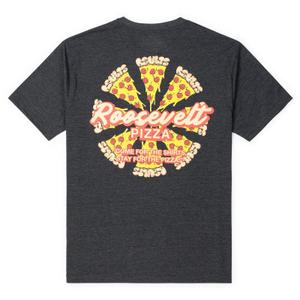 RSVLTS Roosevelt Pizza Crewneck Tee Crewneck Tee — front view