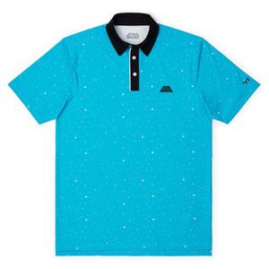RSVLTS Retro '77 All-Day Polo in Blue — front view