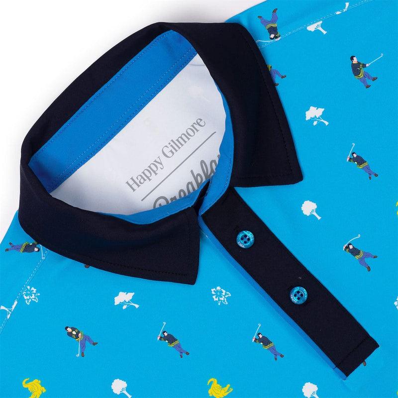 RSVLTS Pro Material All-Day Polo in Blue — detail 3