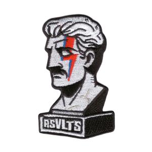 RSVLTS Teddy Bust Patch — front view