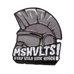 RSVLTS Stay Wild Helmet Patch — front view