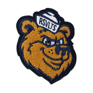 RSVLTS Teddy Bear Mascot Face Patch Patch — front view