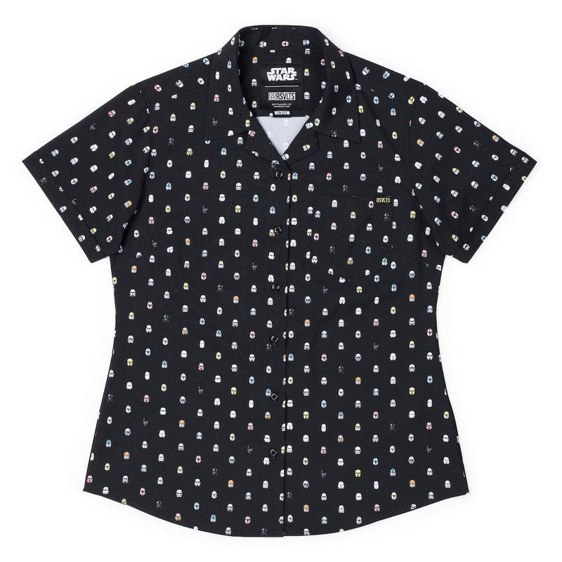 RSVLTS Lil Troopers (Dark Side) Women's KUNUFLEX Short Sleeve Shirt — detail 2