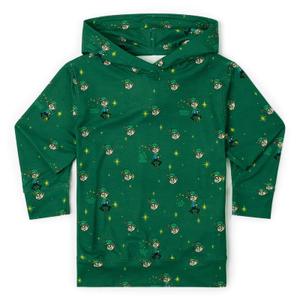 RSVLTS They're After Me Lucky Charms! Preschool Performance Hoodie in Green — front view