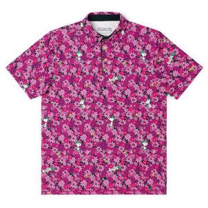 RSVLTS Azalea Ace All-Day Polo in Pink — front view