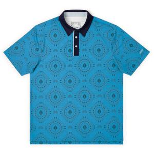 RSVLTS Geared Up All-Day Polo in Blue — front view